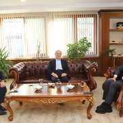 Erdoğan Bayraktar'dan Başkan Sarıalioğlu'na ziyaret