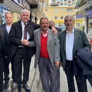 Vekil Koç ile Başkan Sarıalioğlu'ndan Esnaf ziyareti