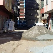 Barış ve Mutlu Sokakta Kaldırım Çalışmalarına Başlanıldı