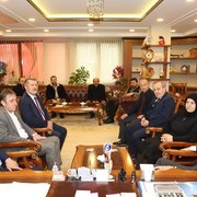 Eski Bakan Bayraktar'dan Başkan Sarıalioğlu'na ziyaret