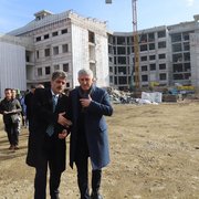 Yeni Of Devlet Hastanesi İnşaatı Hızla İlerliyor