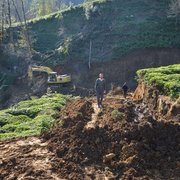 40 Yıllık Yol Sorununu, Of Belediyesi Çözdü