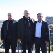 Surda kurulan kardeşlik köprüsü Of'ta devam edecek