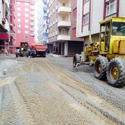 İrfanlı Mahallesi'nde yol çalışması