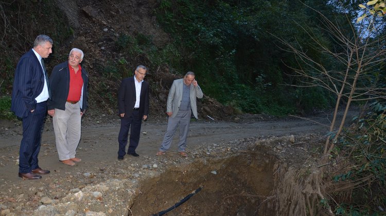 Başkan Sarıalioğlu, Yeni Mahalle Mahallesi’nde İncelemelerde Bulundu